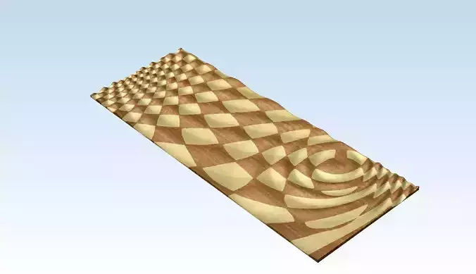 Relief panel for Artcam Voratinkliai