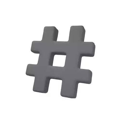 Hashtag Icon v1 001