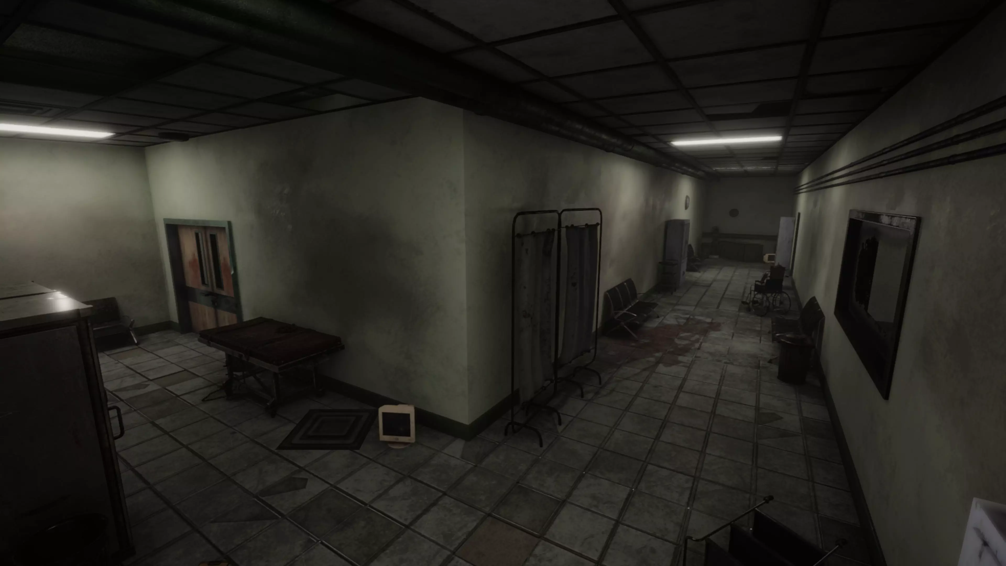 Deserted Hospital Low-poly 3D model_9