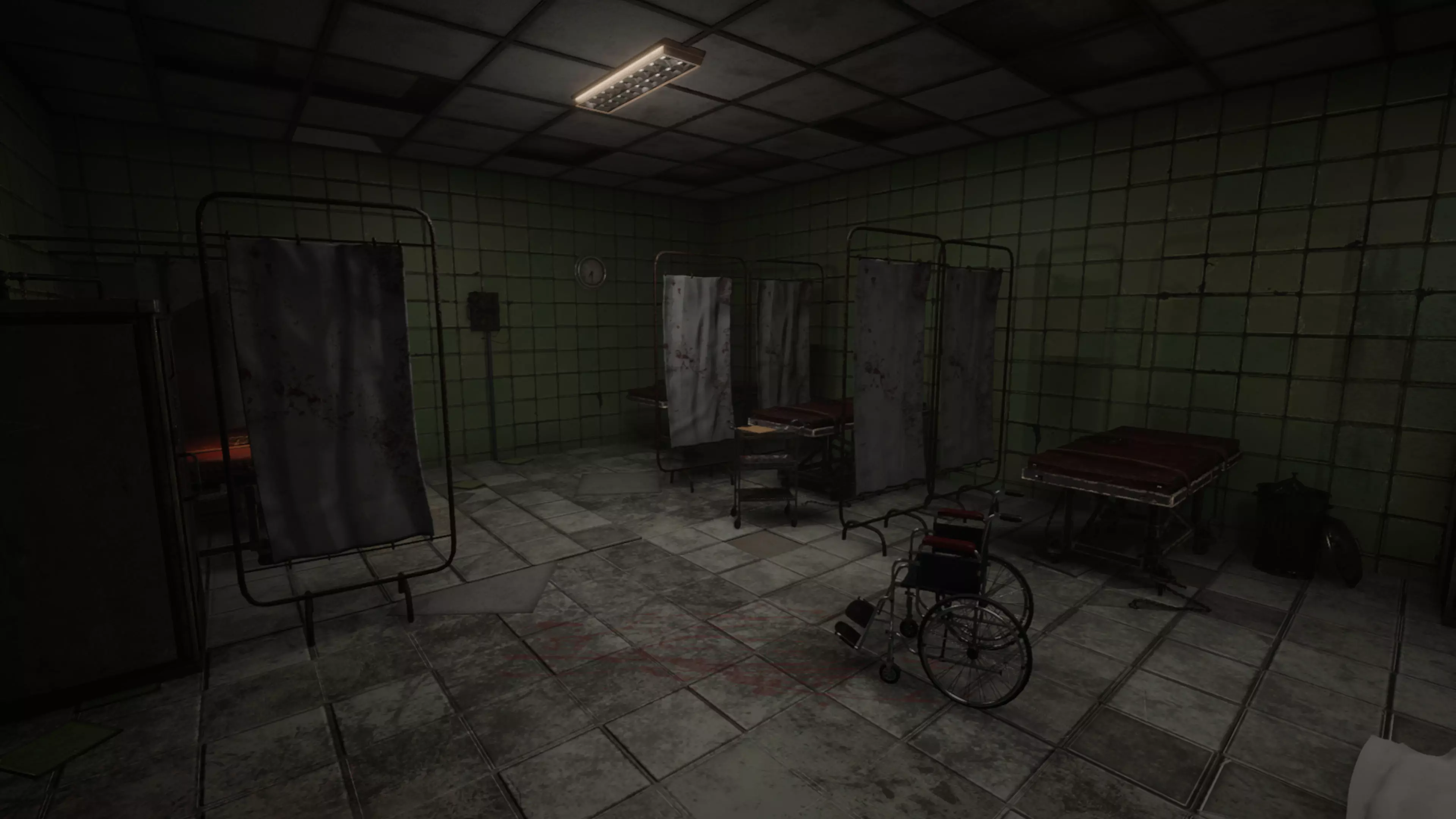 Deserted Hospital Low-poly 3D model_2