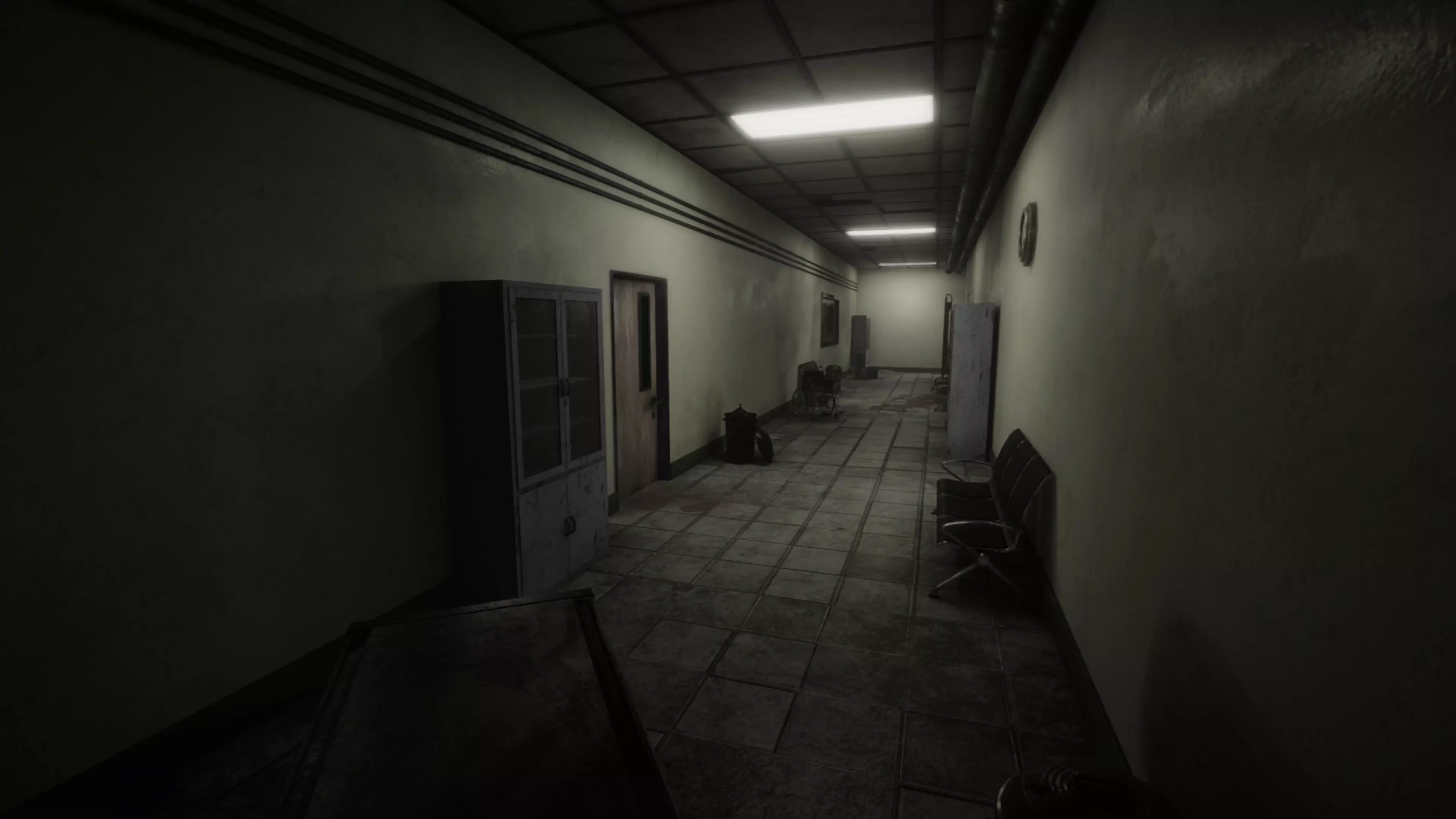 Deserted Hospital Low-poly 3D model_12