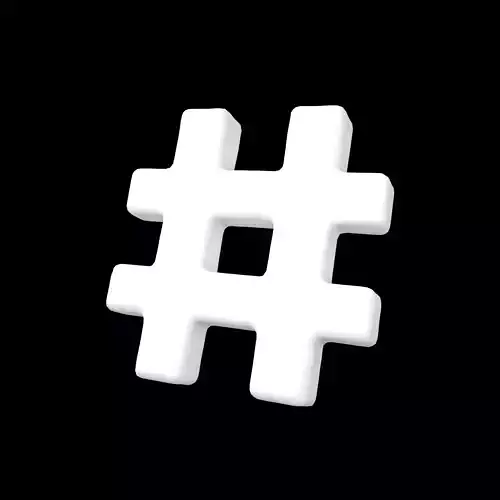 Hashtag Icon v1 002