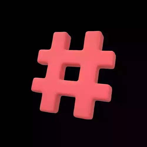 Hashtag Icon v1 005