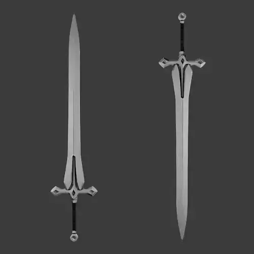 knight iron sword