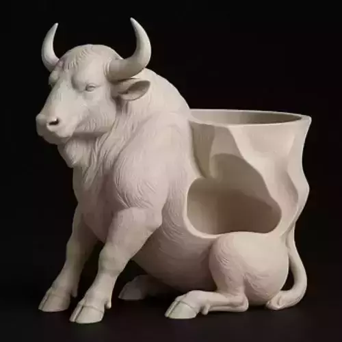 Power Surge Bull Pen Holder Design 3D print model