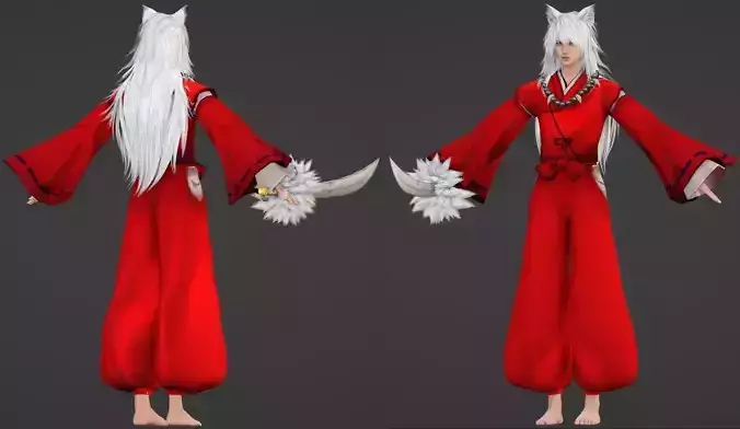 3D Model Inuyasha