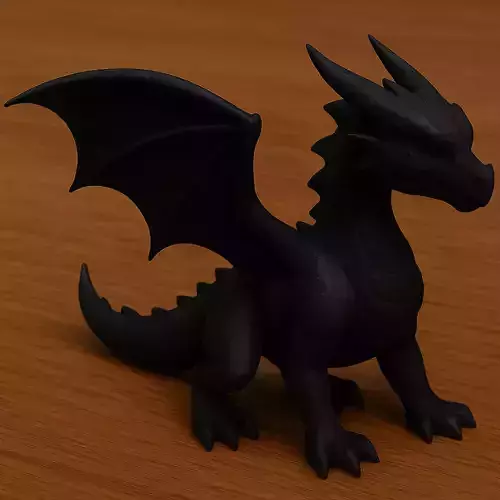 Black Dragon Decor