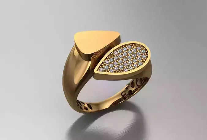 Ready Women Ring STL 3D Models 