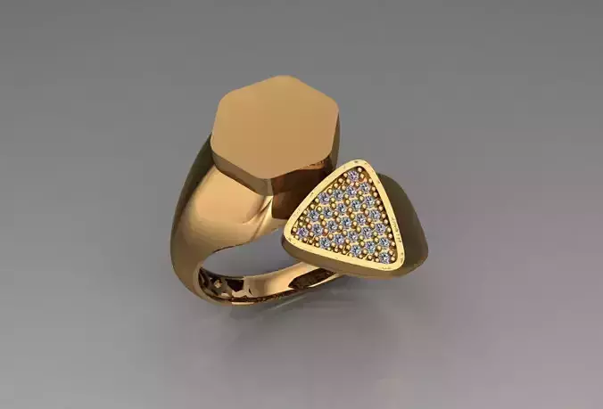 Ready Women Ring STL 3D Models 