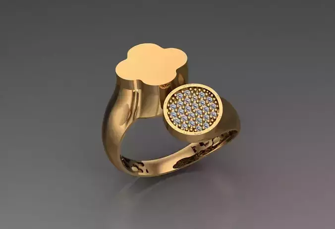 Ready Women Ring STL 3D Models 
