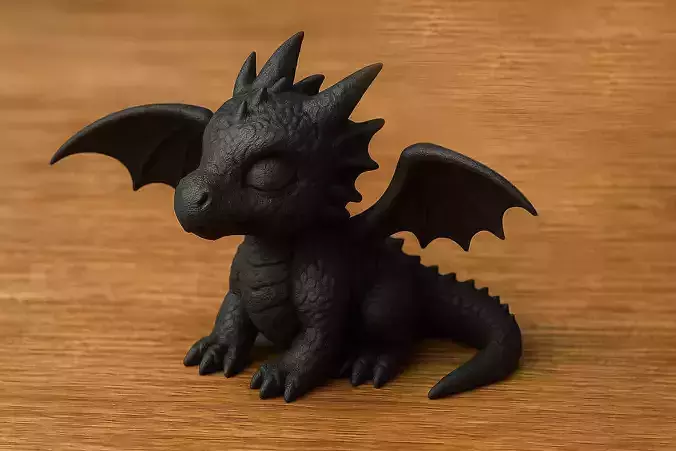Roaz Little Dragon Figure