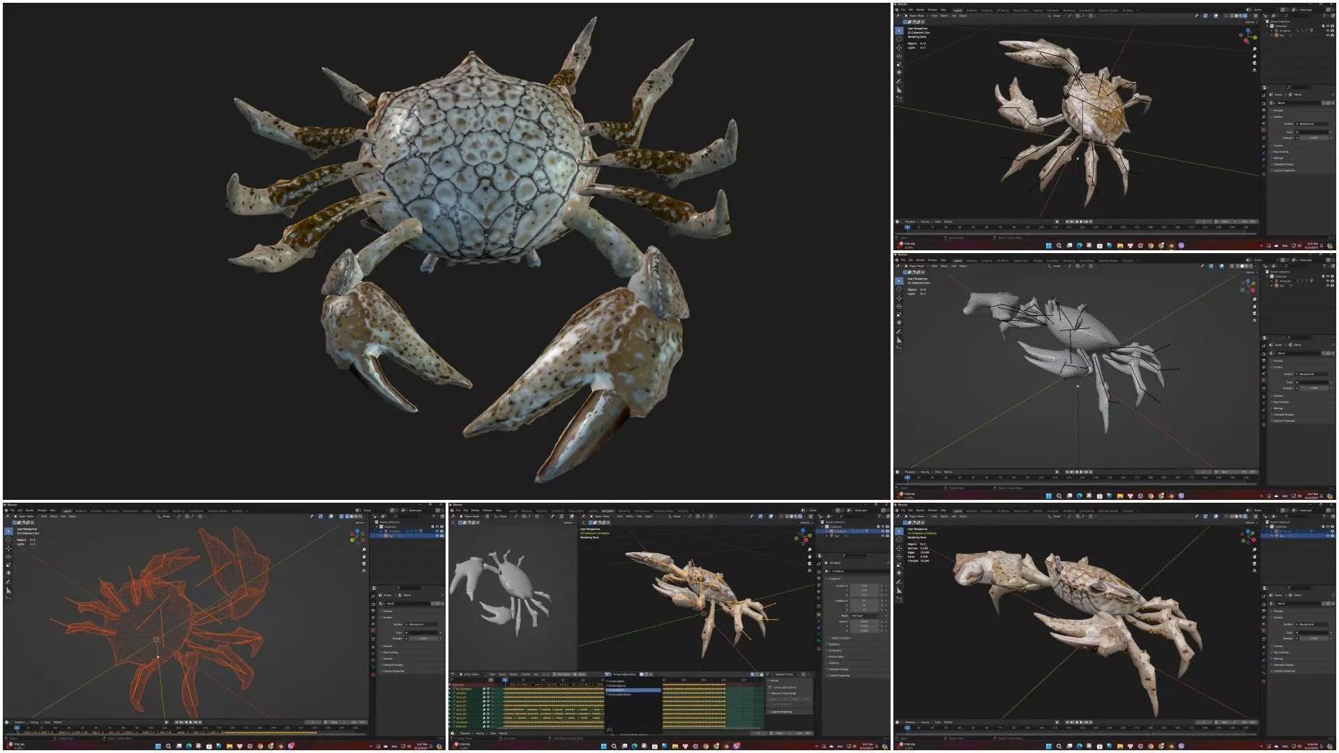 Pack-06 UnderWater 3D model_41