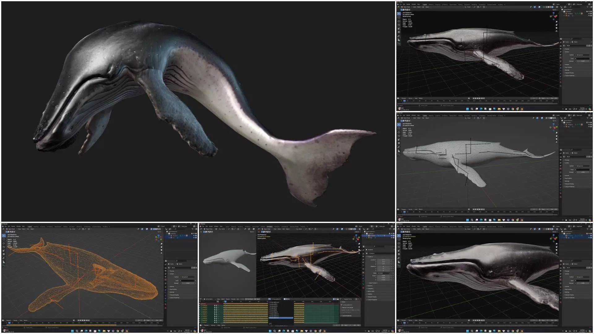 Pack-06 UnderWater 3D model_45