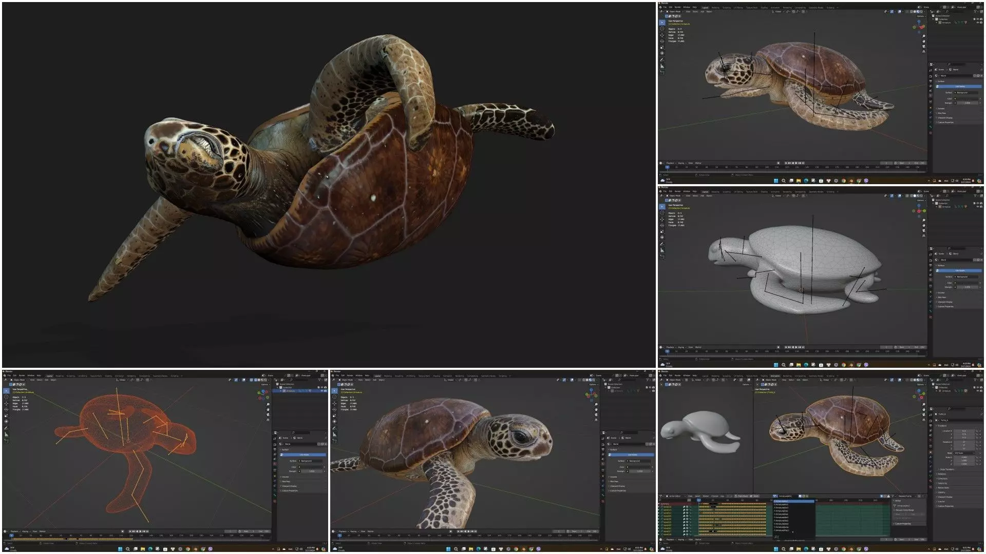 Pack-06 UnderWater 3D model_59