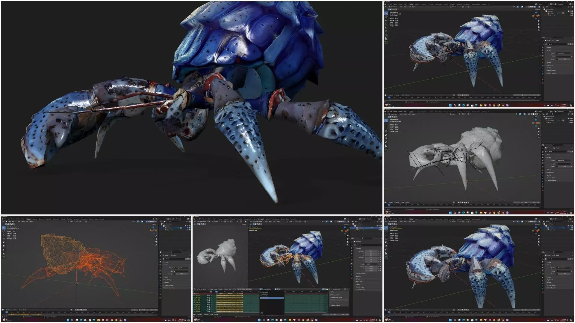 Pack-06 UnderWater 3D model_37