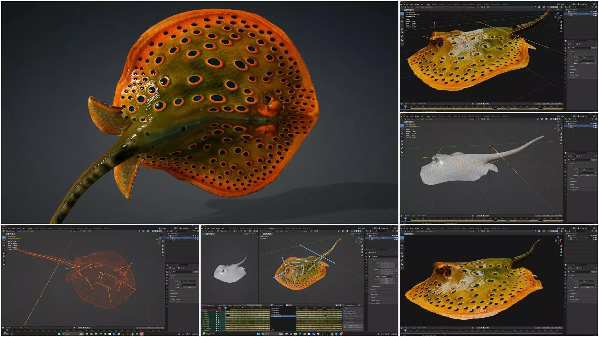Pack-06 UnderWater 3D model_51