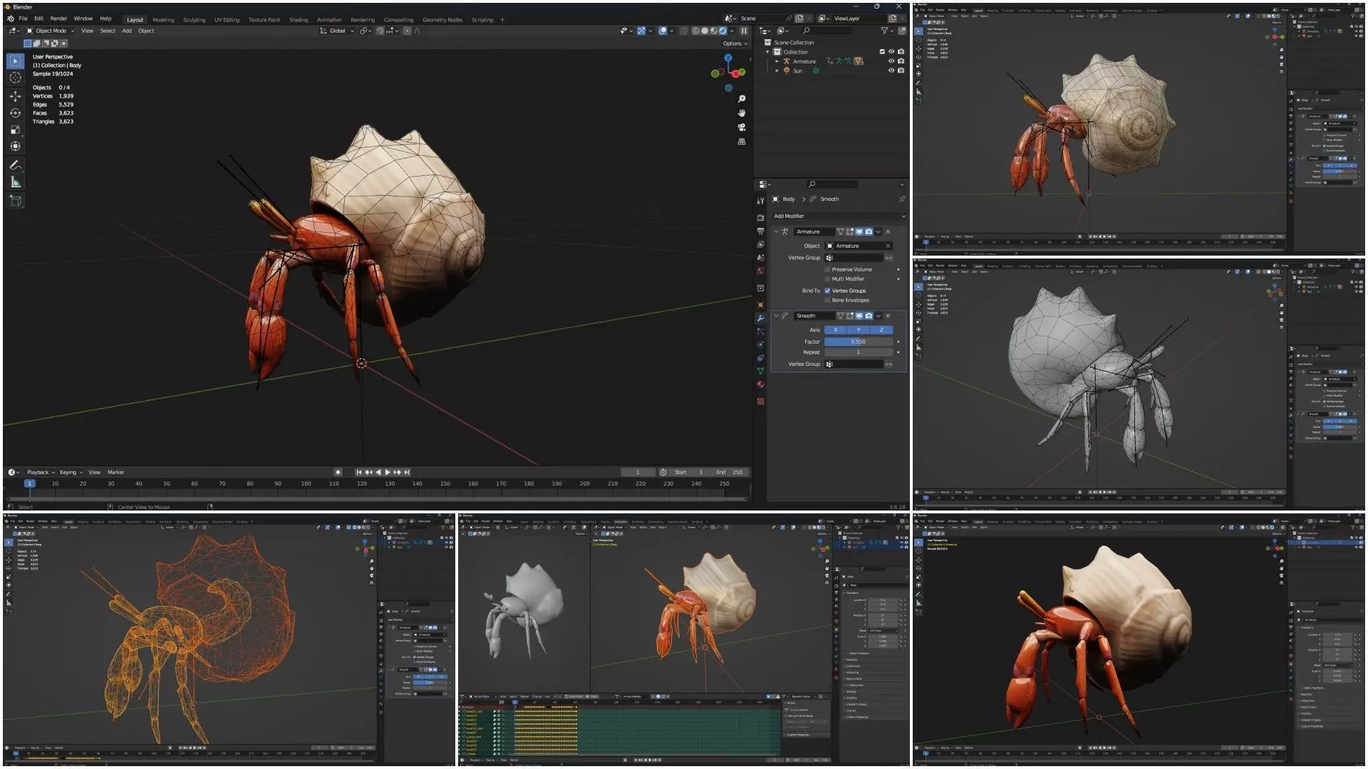 Pack-06 UnderWater 3D model_13