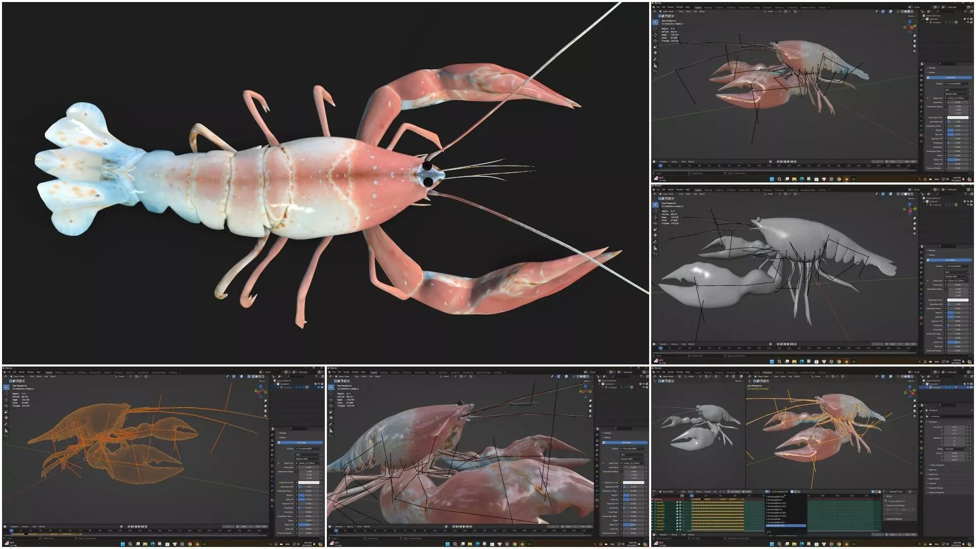 Pack-06 UnderWater 3D model_57