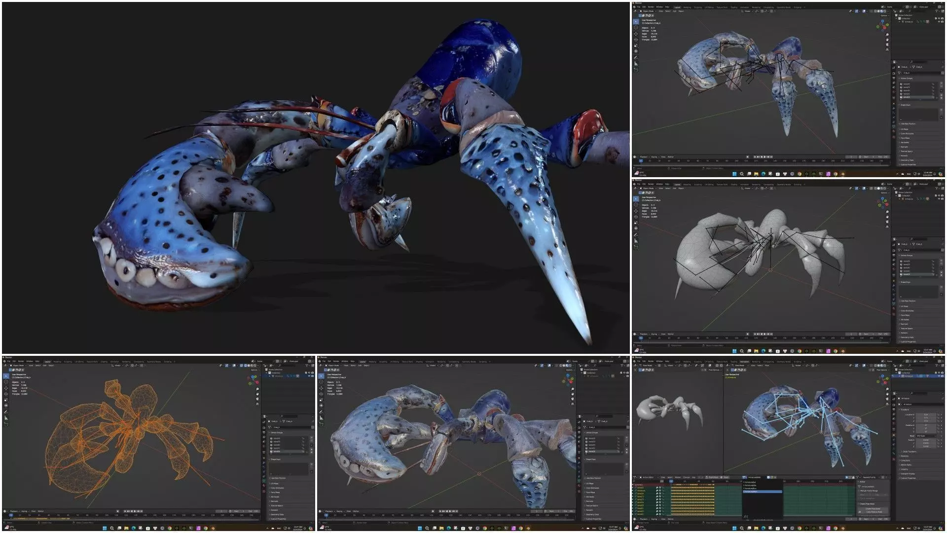 Pack-06 UnderWater 3D model_23