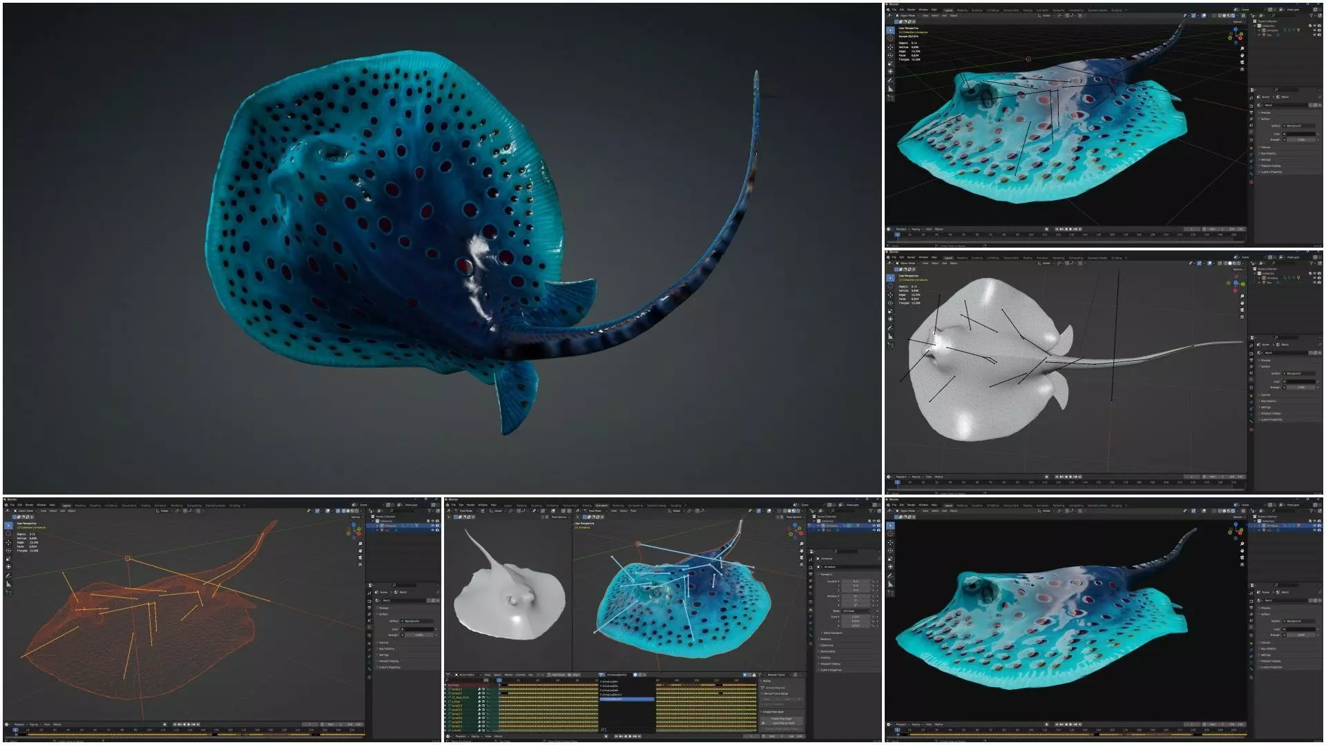 Pack-06 UnderWater 3D model_47