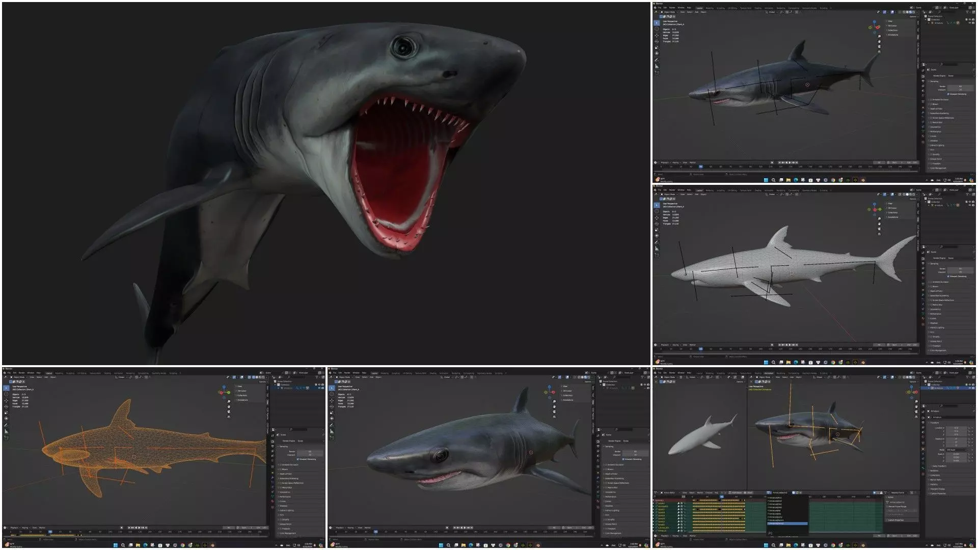 Pack-06 UnderWater 3D model_27
