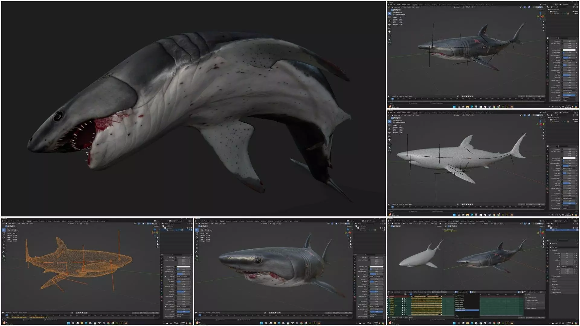 Pack-06 UnderWater 3D model_29