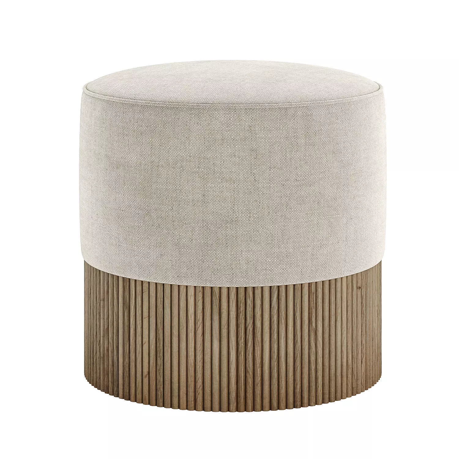 centric pouf 3D model_1