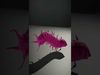 Bright Pink Caterpillar model pack Low-poly 3D model_2