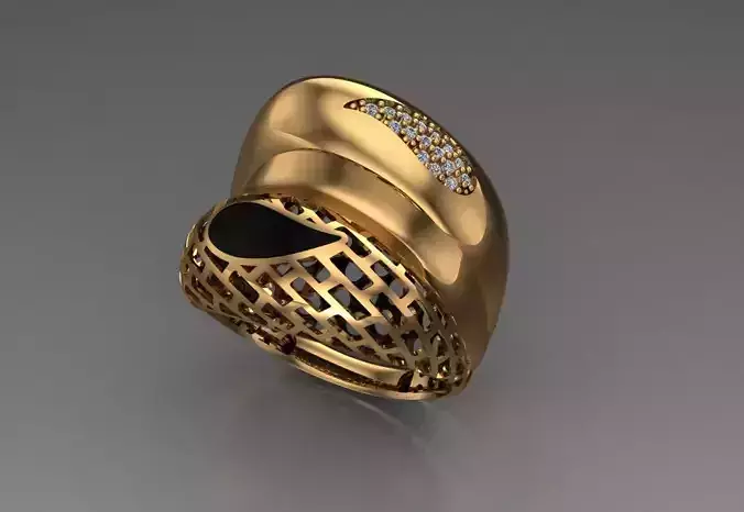 Ready Women Ring STL 3D Models 