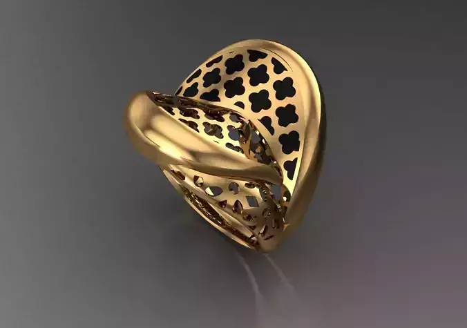 Ready Women Ring STL 3D Models  3D print model
