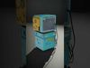 RetroFuturistic Kiosk Models Pack 3D Model Collection_2