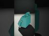 RetroFuturistic Kiosk Models Pack 3D Model Collection_4