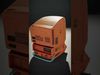 RetroFuturistic Kiosk Models Pack 3D Model Collection_6