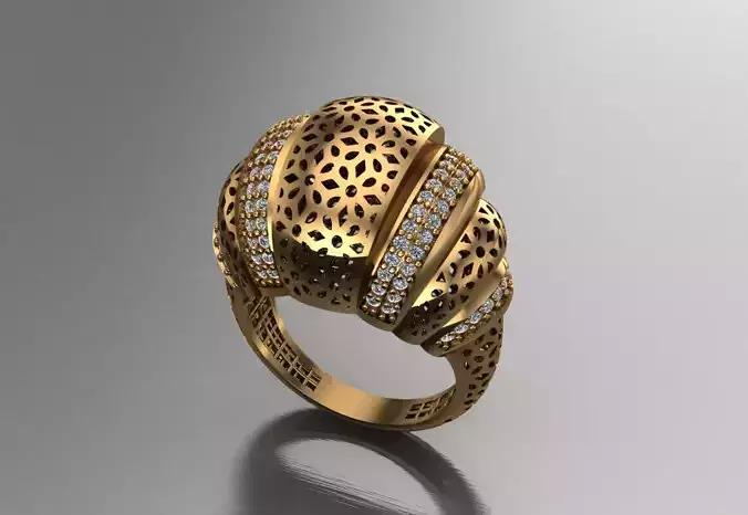 Ready Women Ring STL 3D Models 