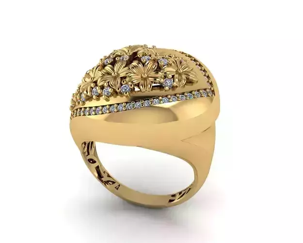 Ready Women Ring STL 3D Models 