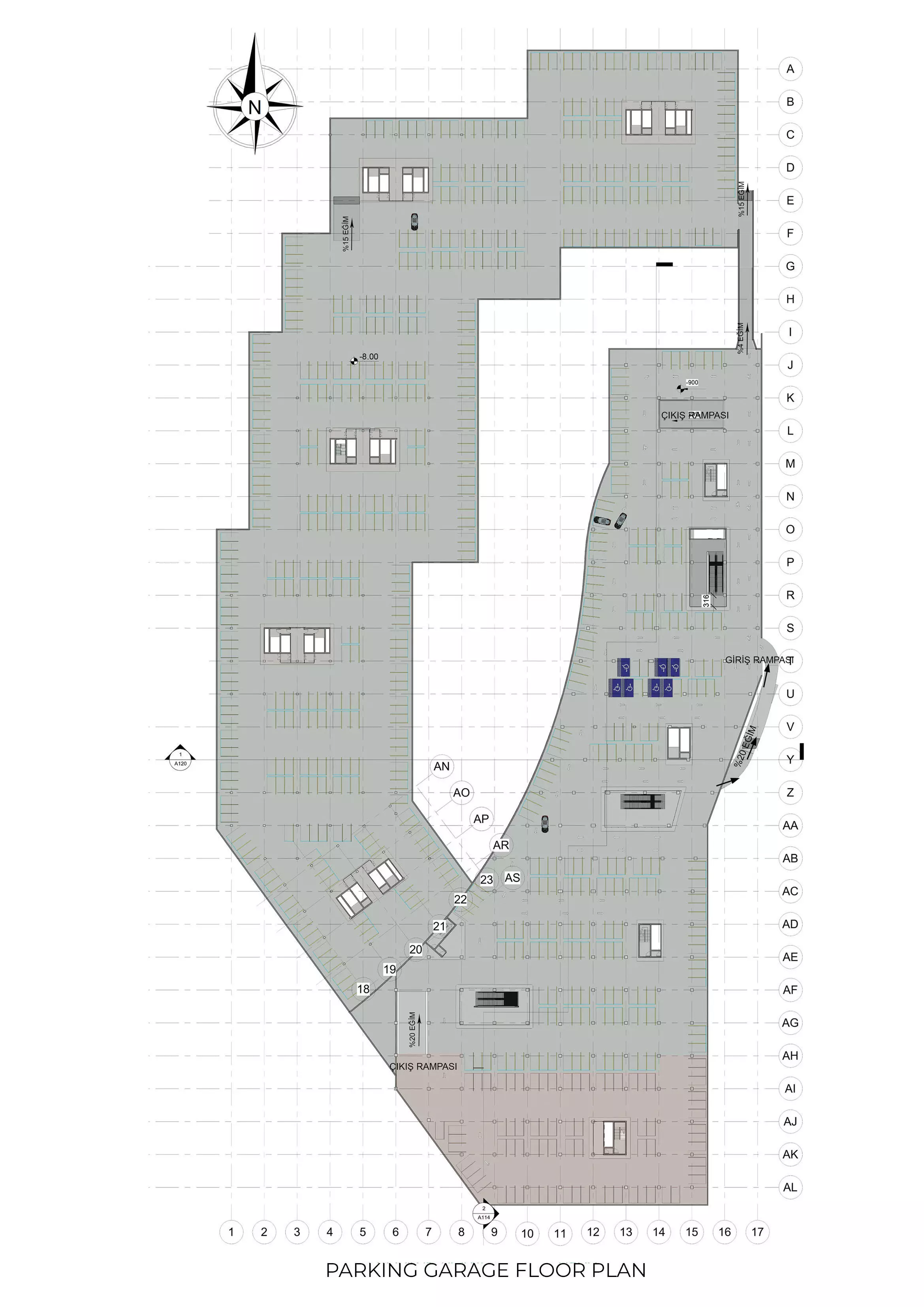 Highrise Residences Offices Shopping Mall Complex 3D model_2