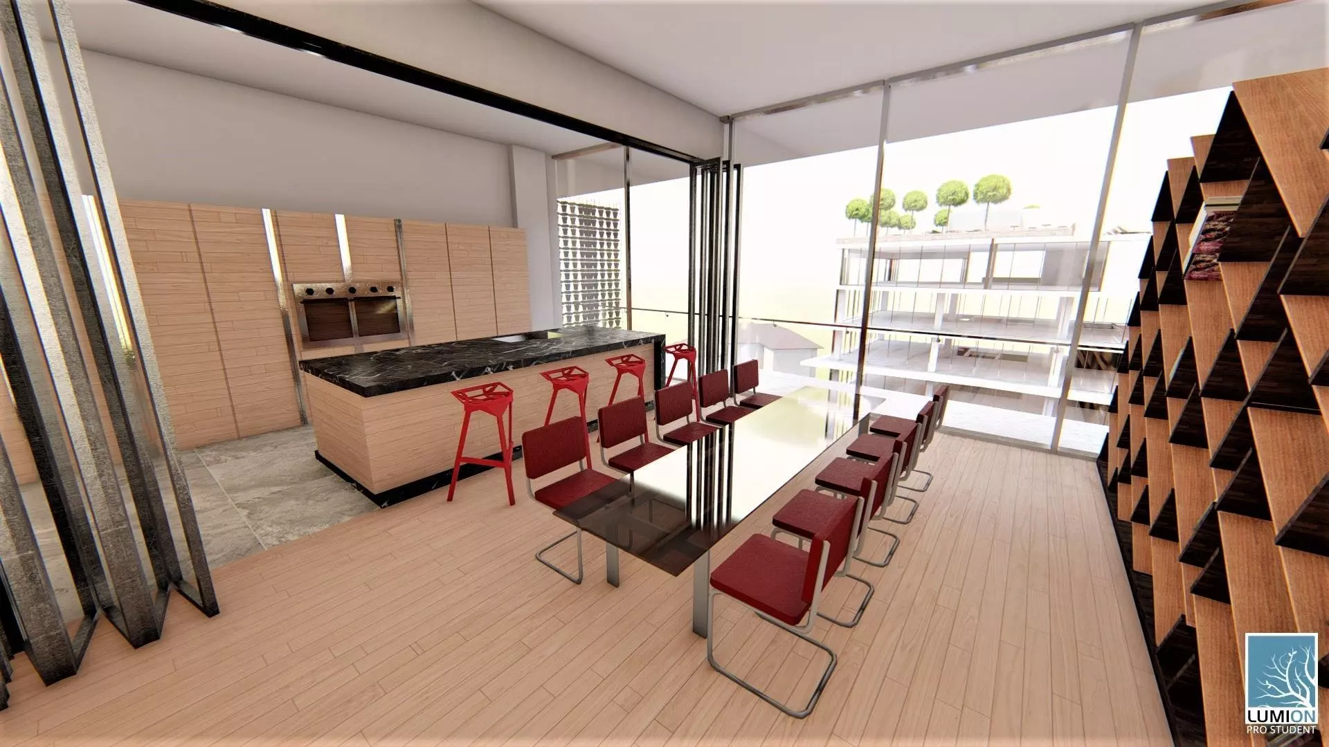 Highrise Residences Offices Shopping Mall Complex 3D model_30