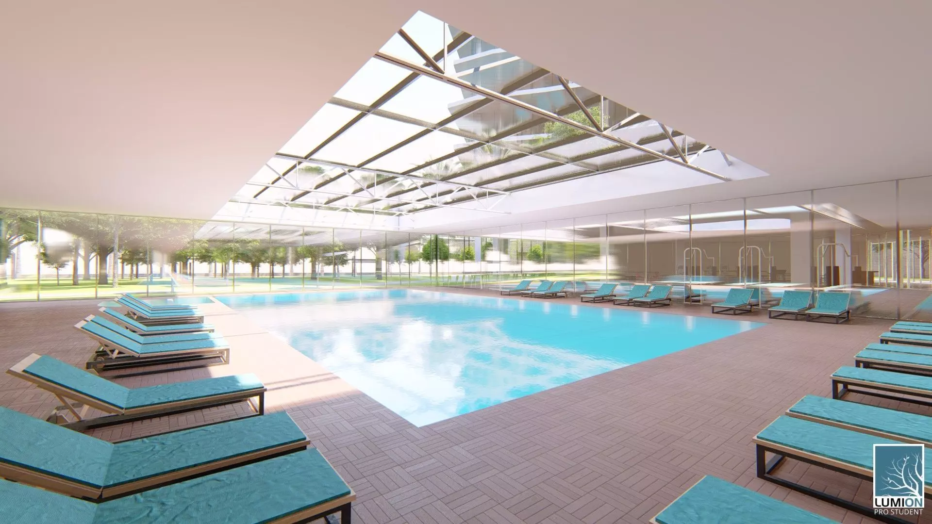 Highrise Residences Offices Shopping Mall Complex 3D model_27