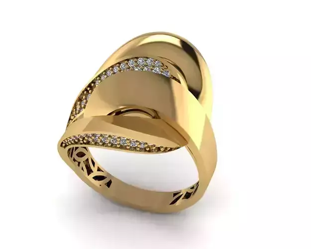 Ready Women Ring STL 3D Models 