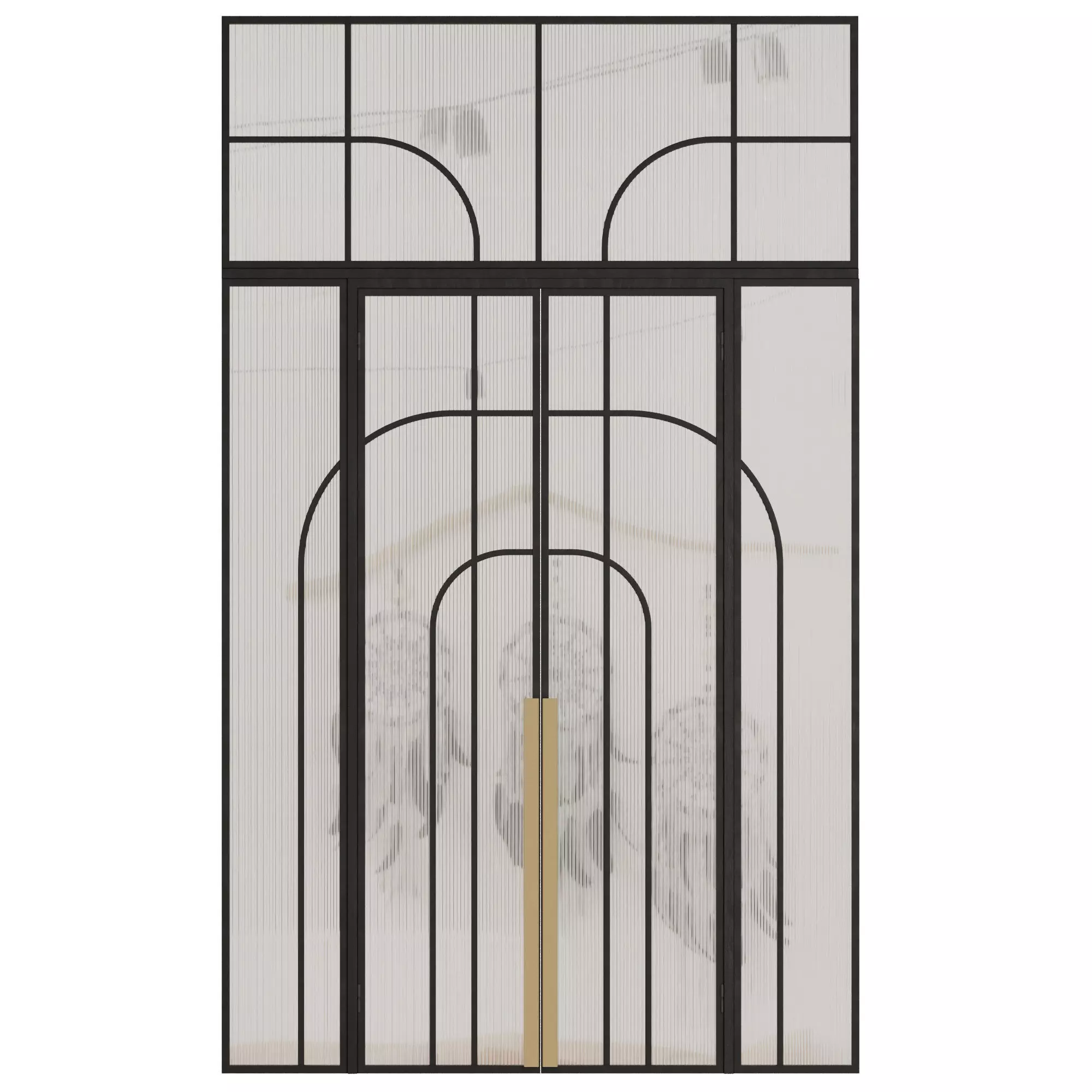 Entrance door set256 3D model_1