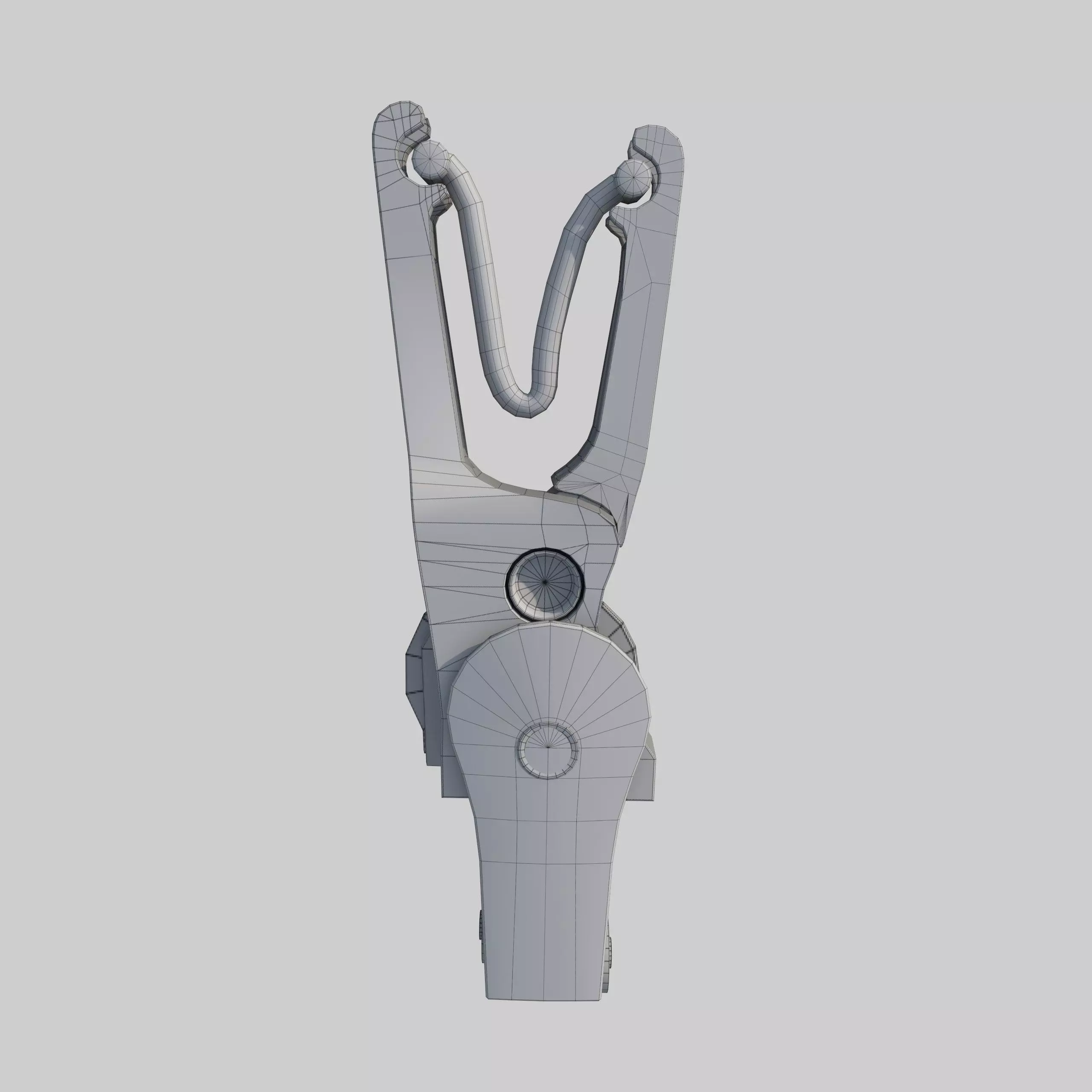 Medium Large clip applier Low-poly 3D model_6