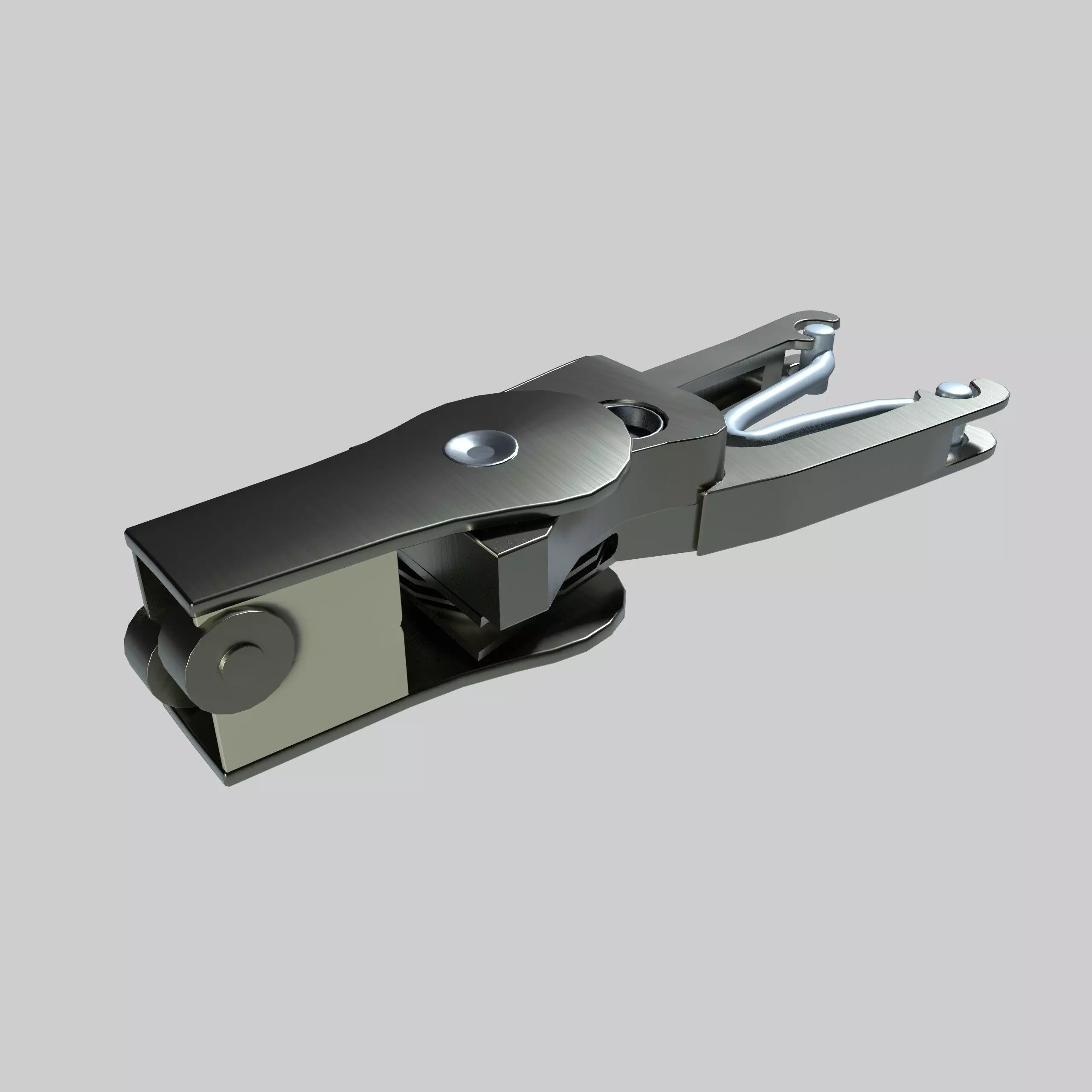Medium Large clip applier Low-poly 3D model_2