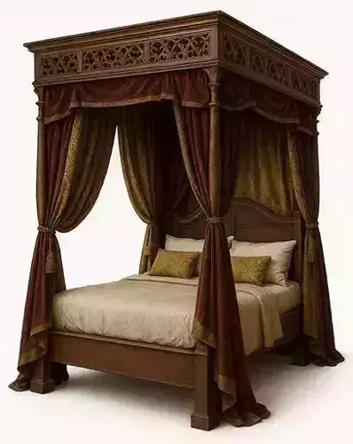 Bed - Medieval 2 Printable