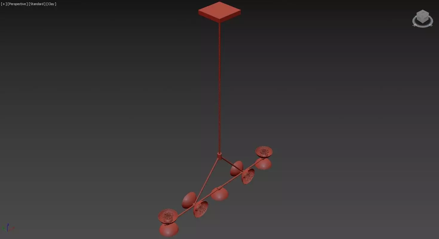BYS Chandelier 3D model_8