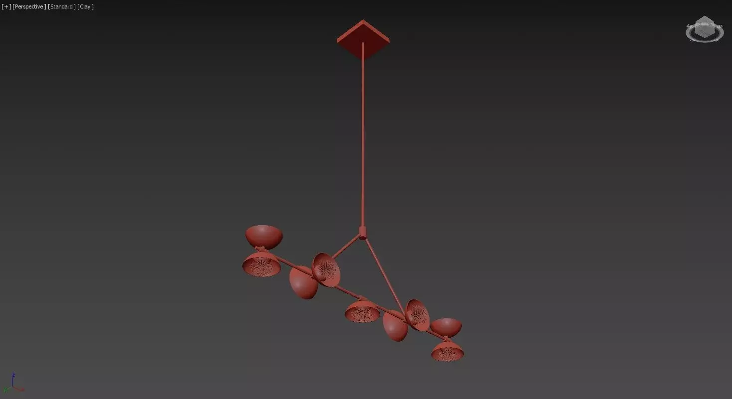 BYS Chandelier 3D model_13