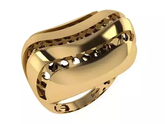 Ready Women Ring STL 3D Models 