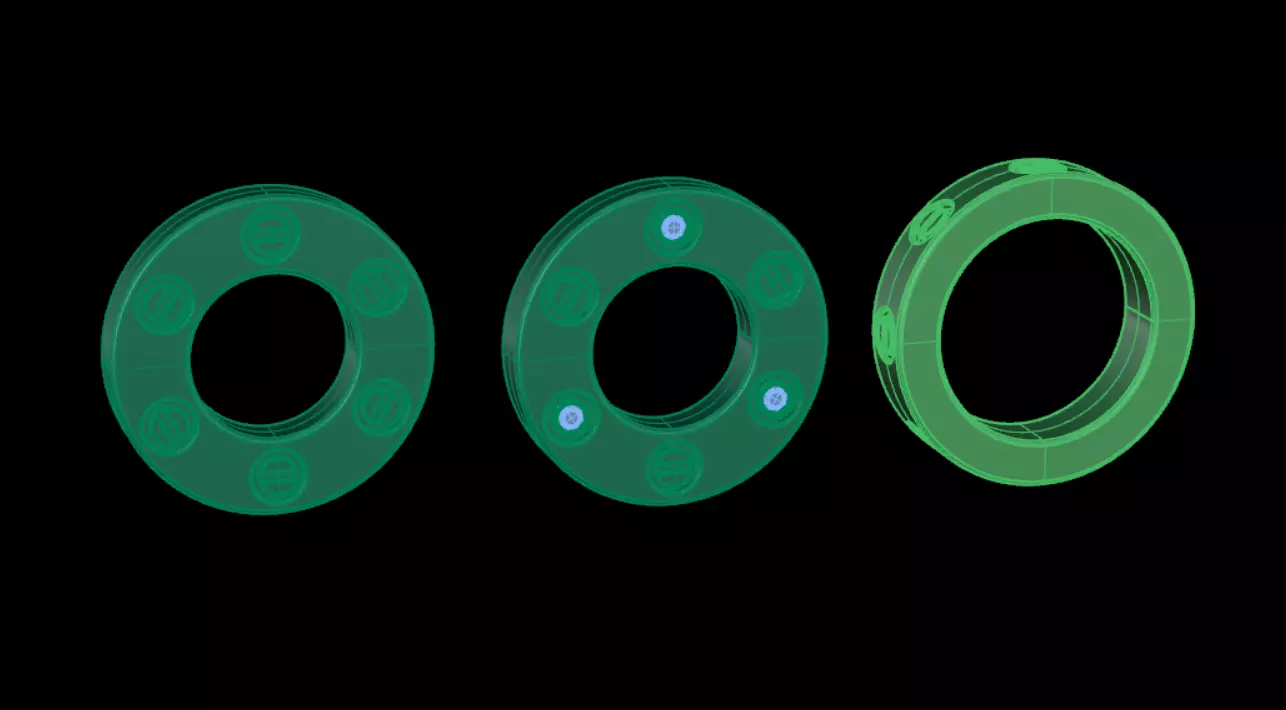 Pendant Cartier  3D print model_17