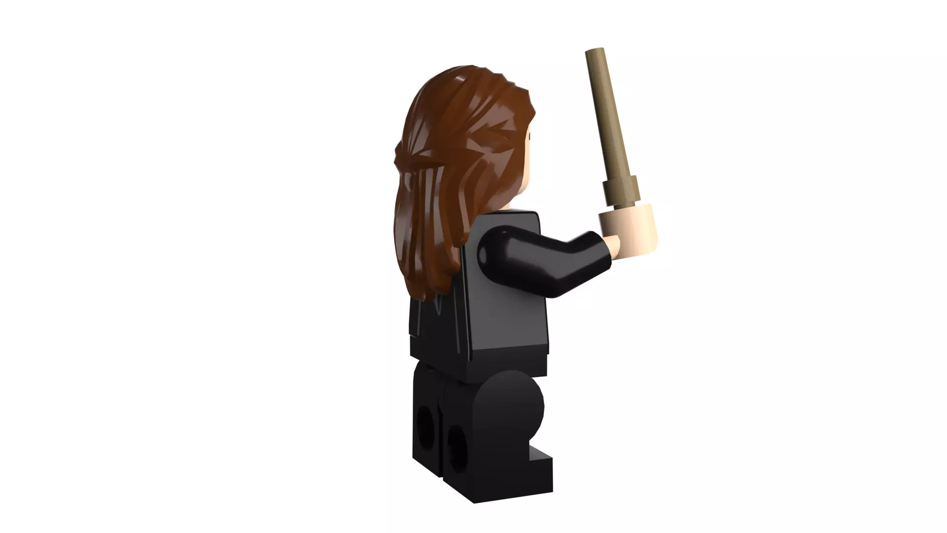 3D print minifigure - 71022-2 Hermione Granger 3D print model_34