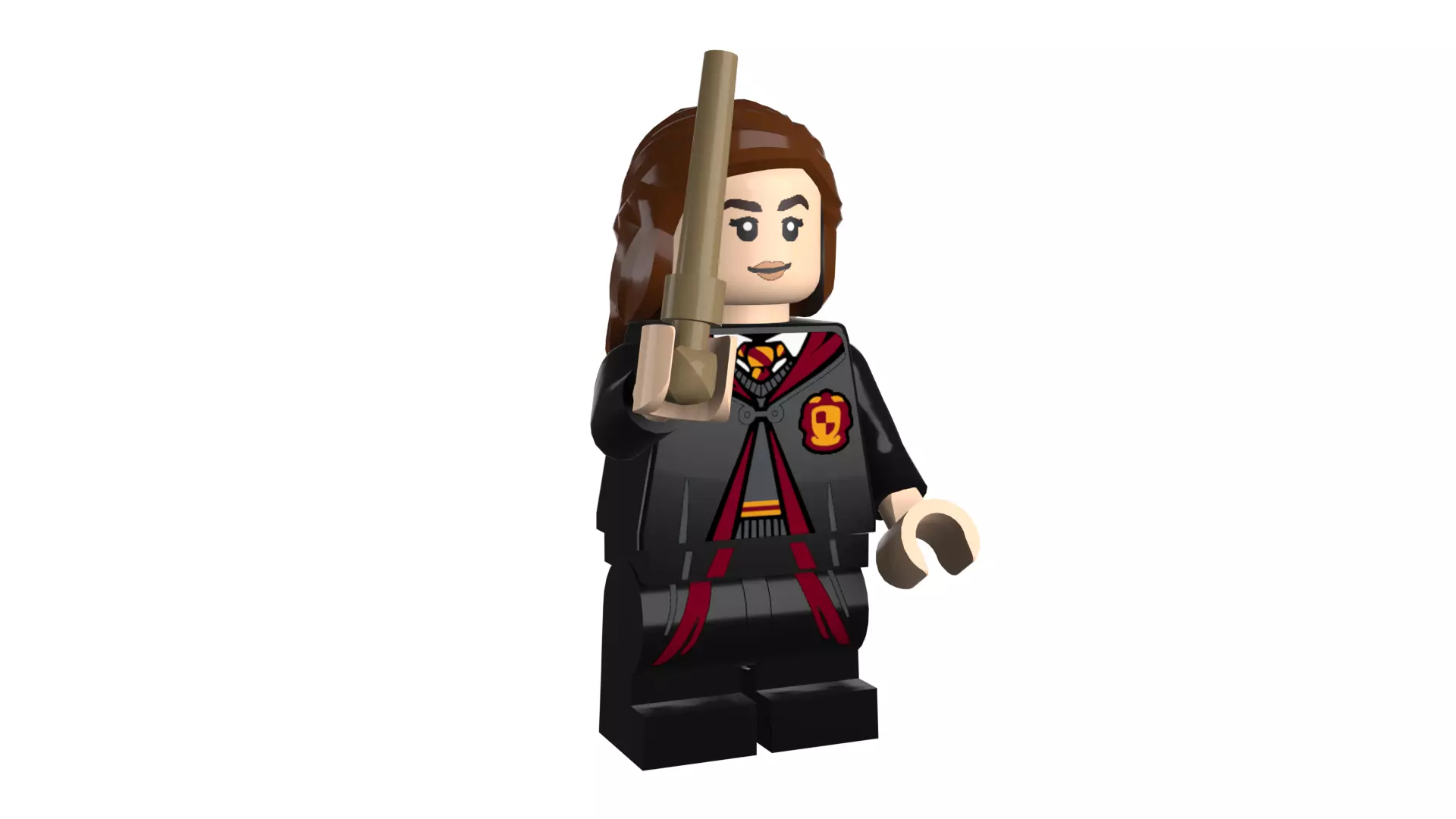 3D print minifigure - 71022-2 Hermione Granger 3D print model_3