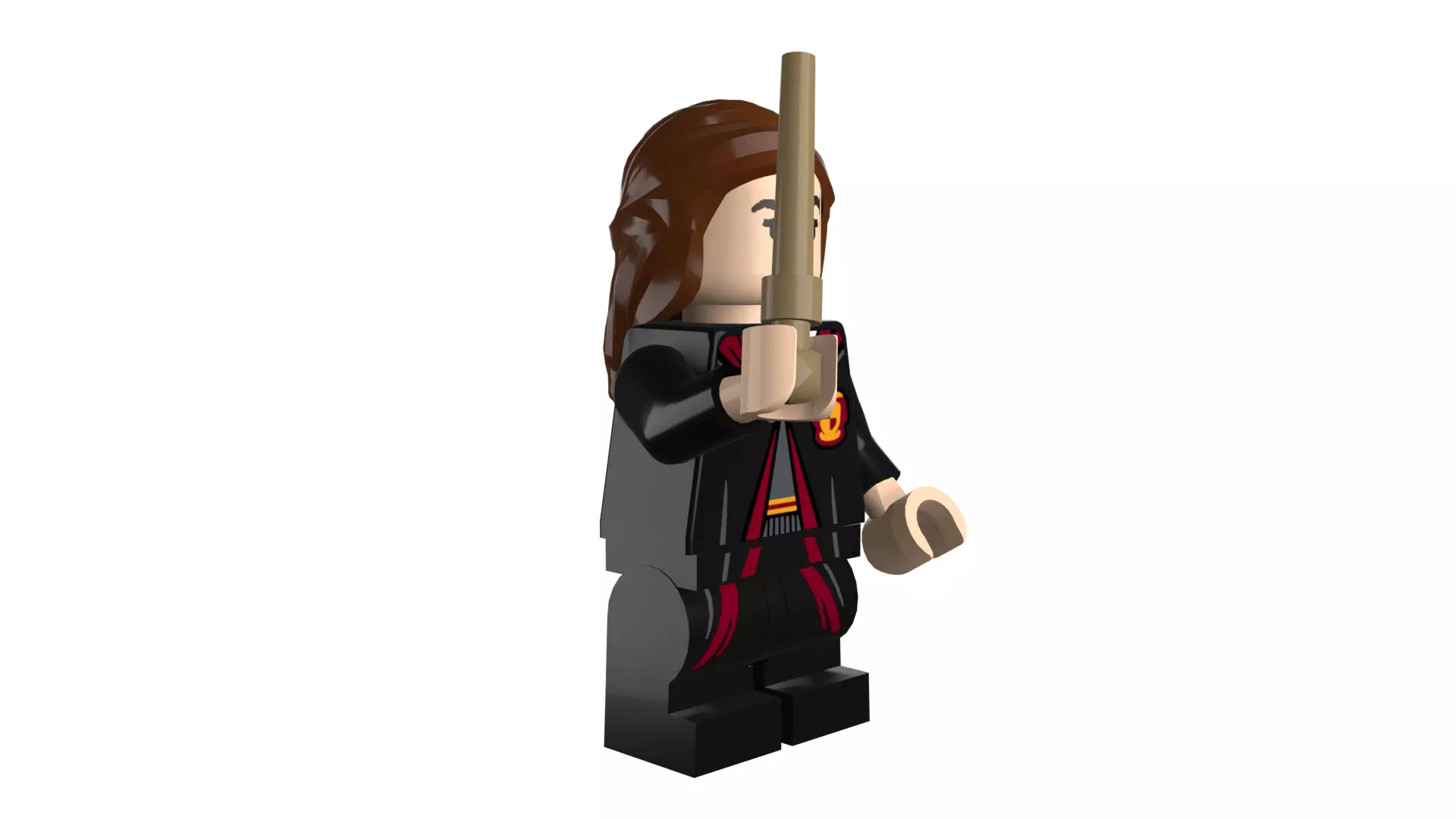 3D print minifigure - 71022-2 Hermione Granger 3D print model_7